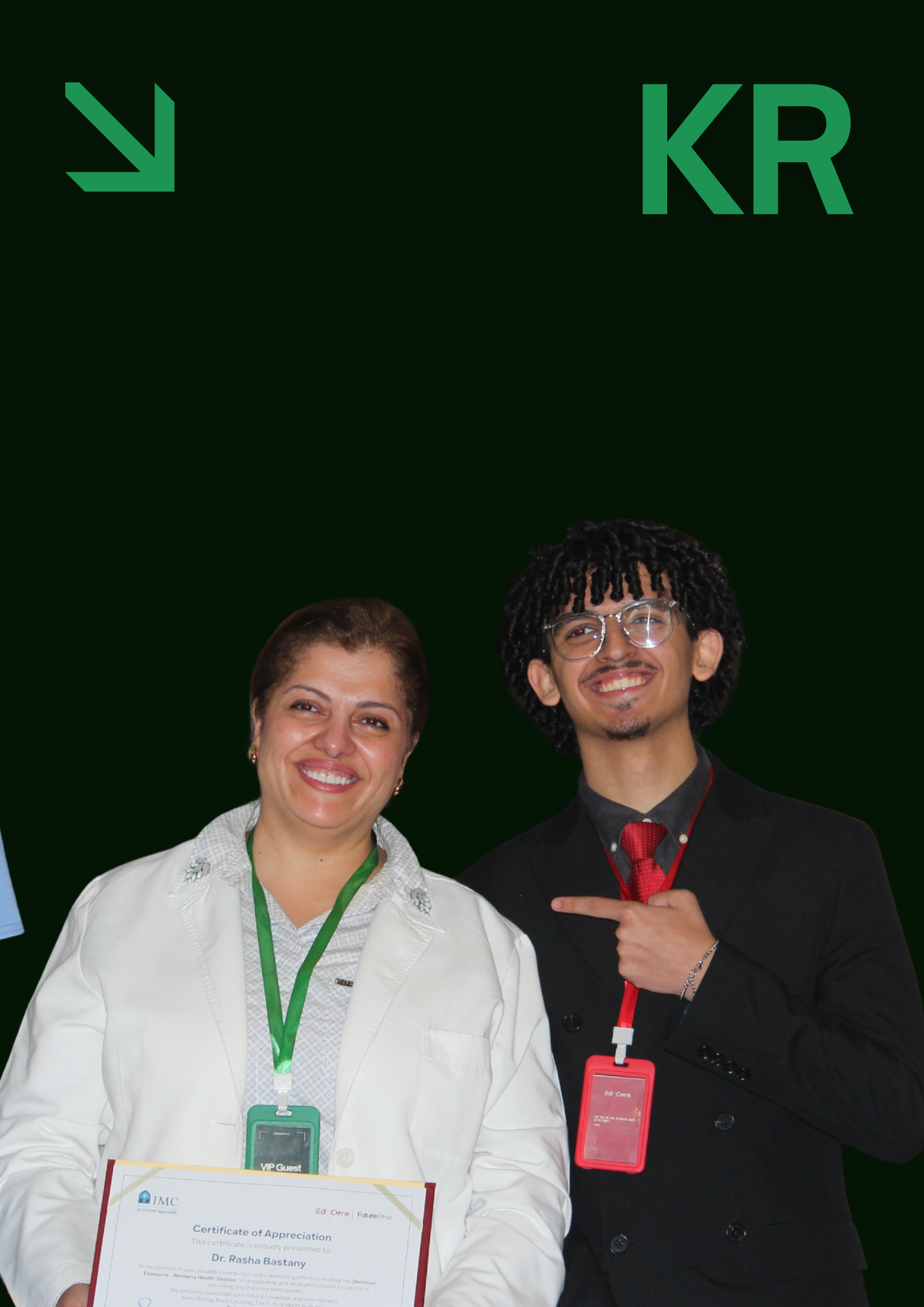 Initials placeholder for Karim Ramzy