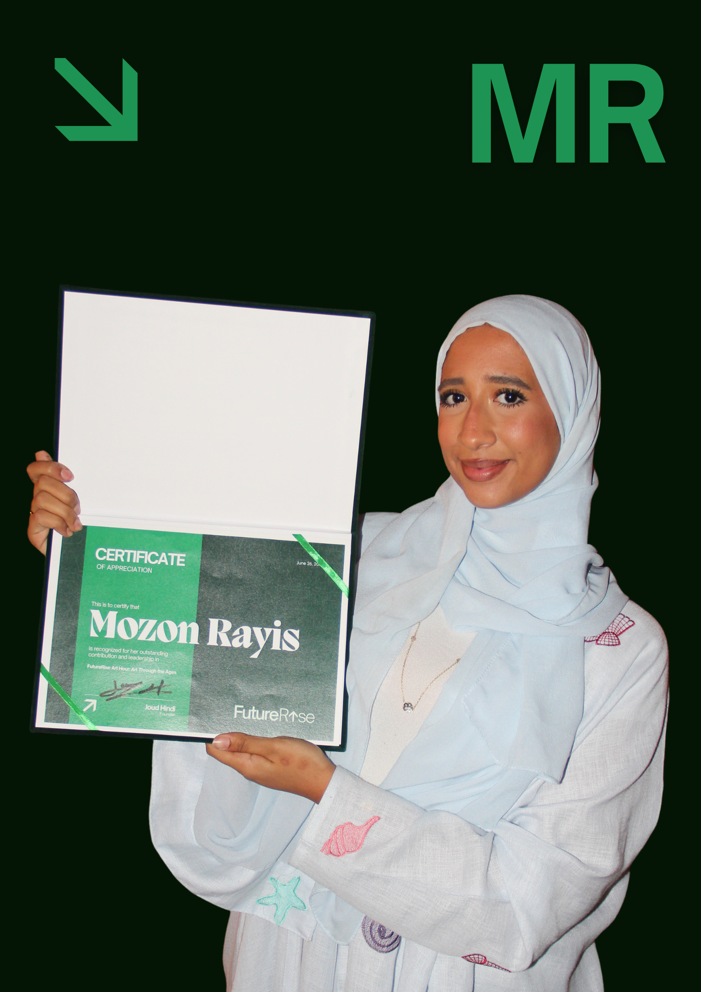 Initials placeholder for Mozon Rayis